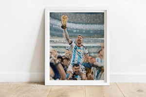 'Leo Messi' Fine Art Print