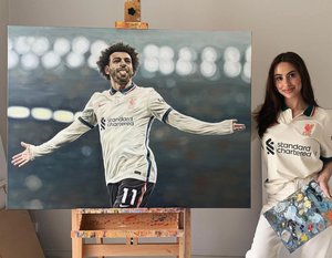 'Egyptian King' Original Oil Painting