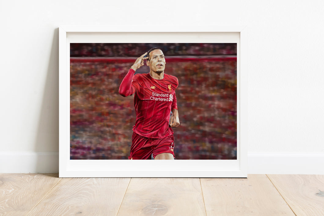 'He's Our Number 4' Fine Art Print